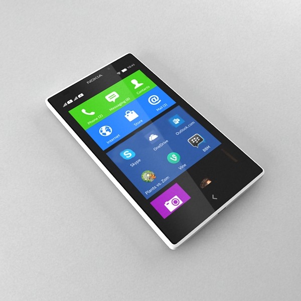 Ponsel Android Nokia XL, ICS 2014